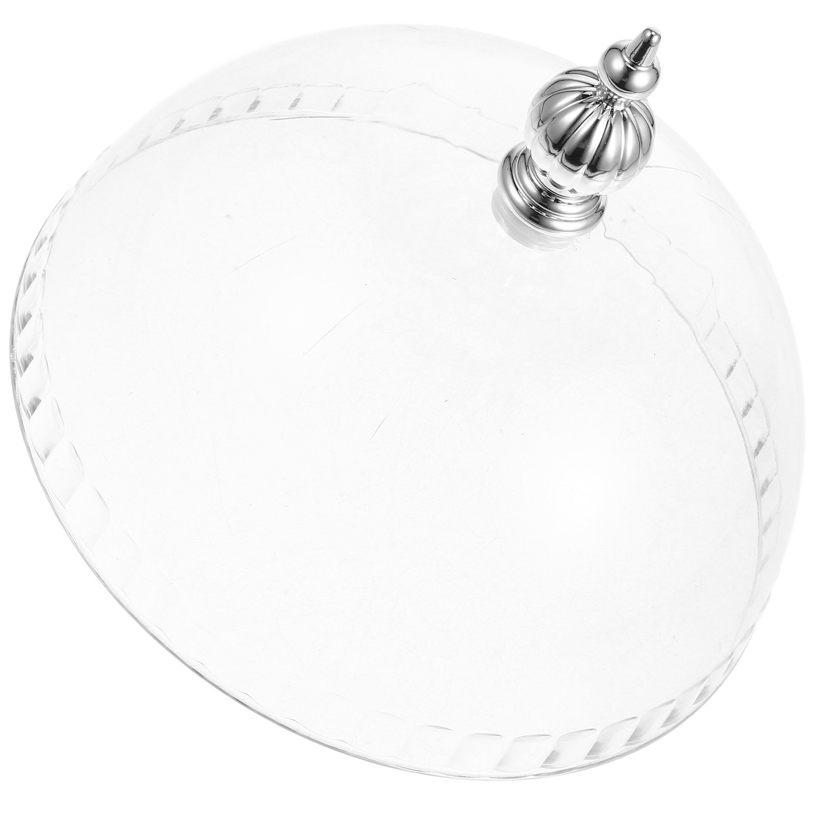 Plastic Dome Clear - Klare Plastik-Kuchendeckel 6,8 Zoll Käseabdeckung Hitzebeständiger