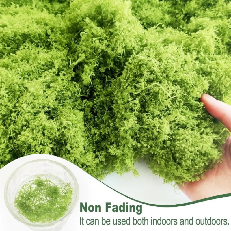 Künstliches grünes Moos, künst – Sphagnum Moss Dry Bewertung und Preis