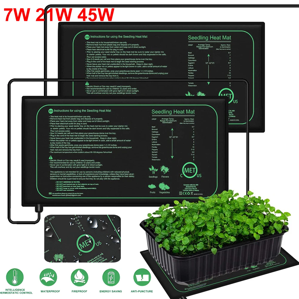 10/25/50CM Sämling Wärme Matte – Rooting Gel Clone Bewertung und Preis