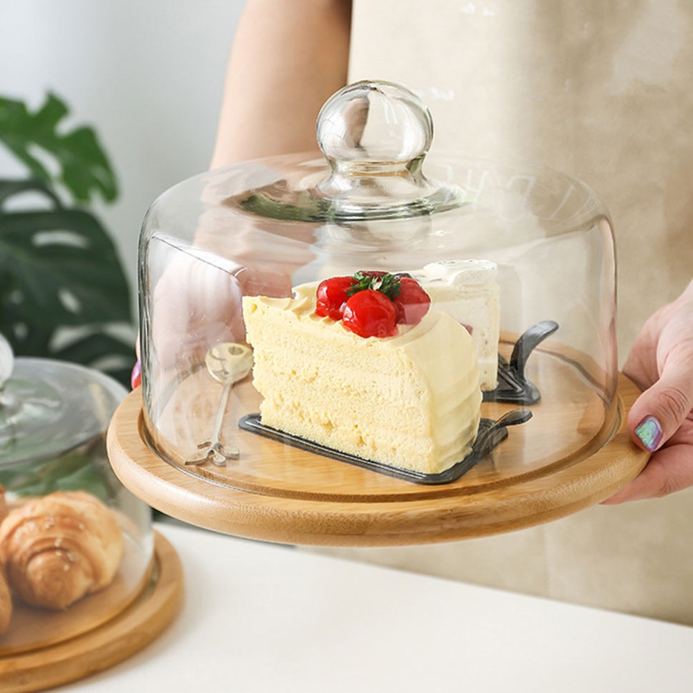 18 cm Glas-Kuchenglocke, trans – Plastic Dome Clear Bewertung und Preis