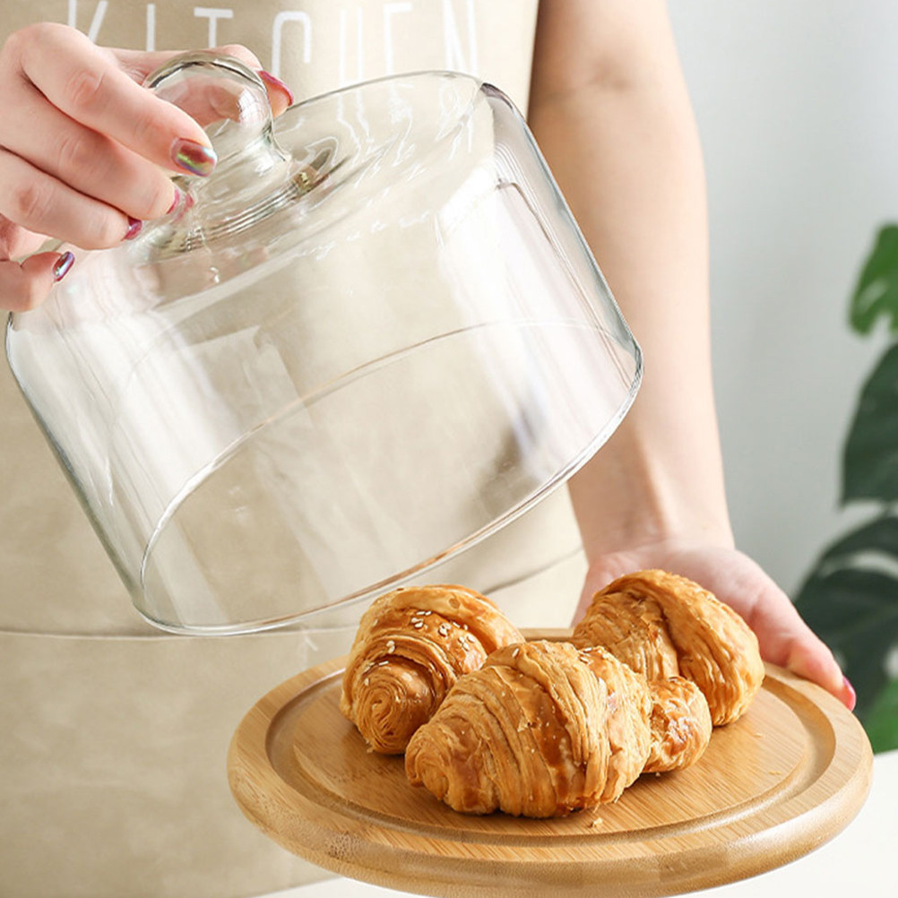 18 cm Glas-Kuchenglocke, trans – Plastic Dome Clear Bewertung und Preis